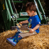 Down on the Farm Push-Pull-Slide Book