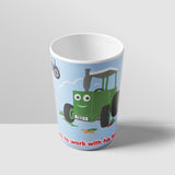 Tractor Ted Machines Melamine Beaker