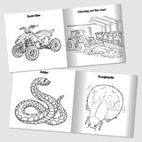Guess Who Moo Colouring Book