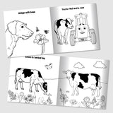 Guess Who Moo Colouring Book