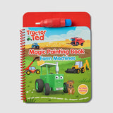 Farm Machines Magic Painting Book
