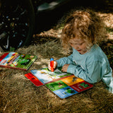 Farm Machines Magic Painting Book
