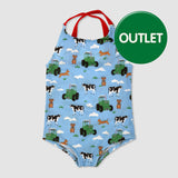 Tractor Ted Cloud Swimming Costume