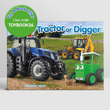 Tractor or Digger Storybook