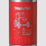 Tractor Ted Yeti 12oz Water Bottle