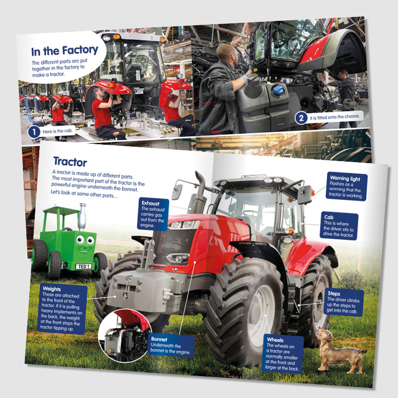 Let's Look at Tractors Book