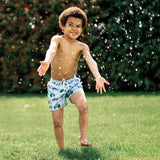 Tractor Ted Cloud Swimming Trunks