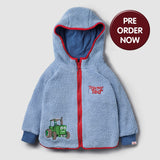 Hooded Borg Fleece Jacket