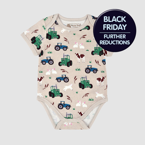 Tractor Ted Baby Vest