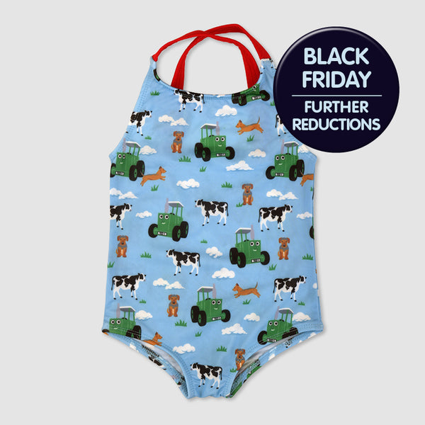 Tractor Ted Cloud Swimming Costume
