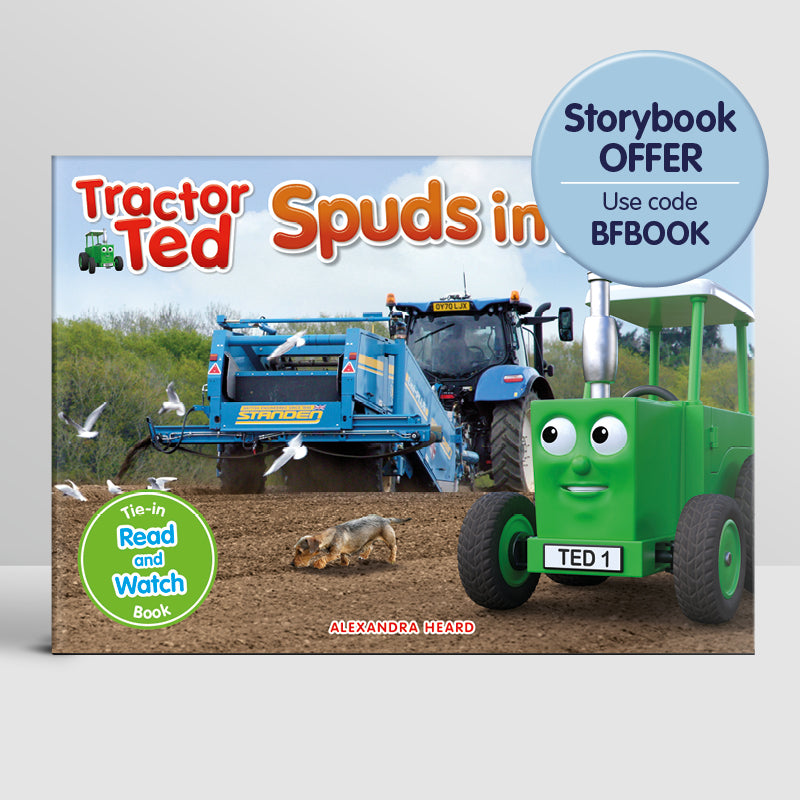 Spuds in Mud Read & Watch Book