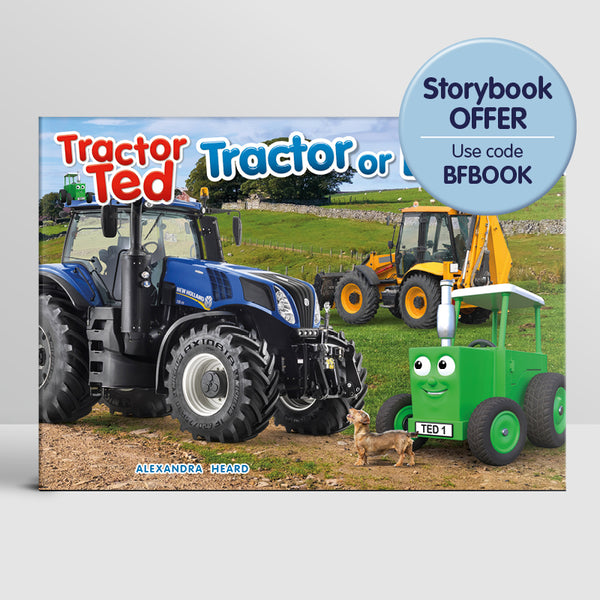 Tractor or Digger Storybook