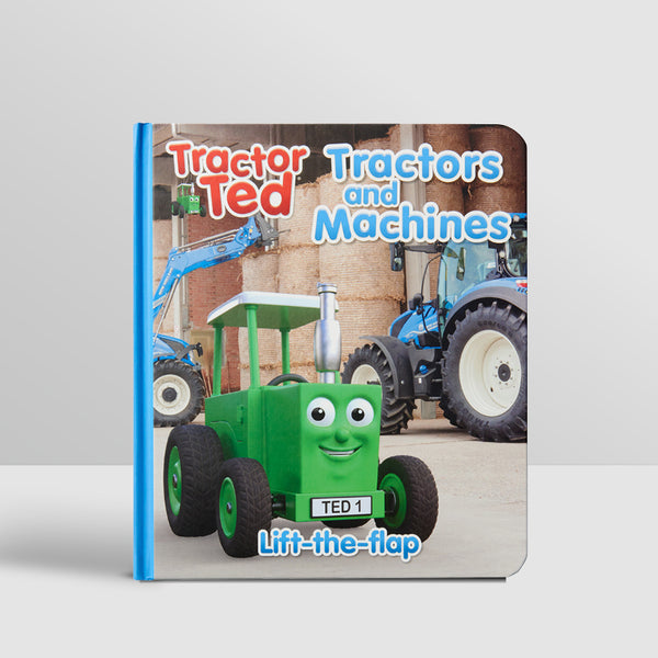 Tractors & Machines Lift-The-Flap Book