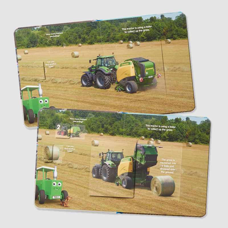 Tractors & Machines Lift-The-Flap Book