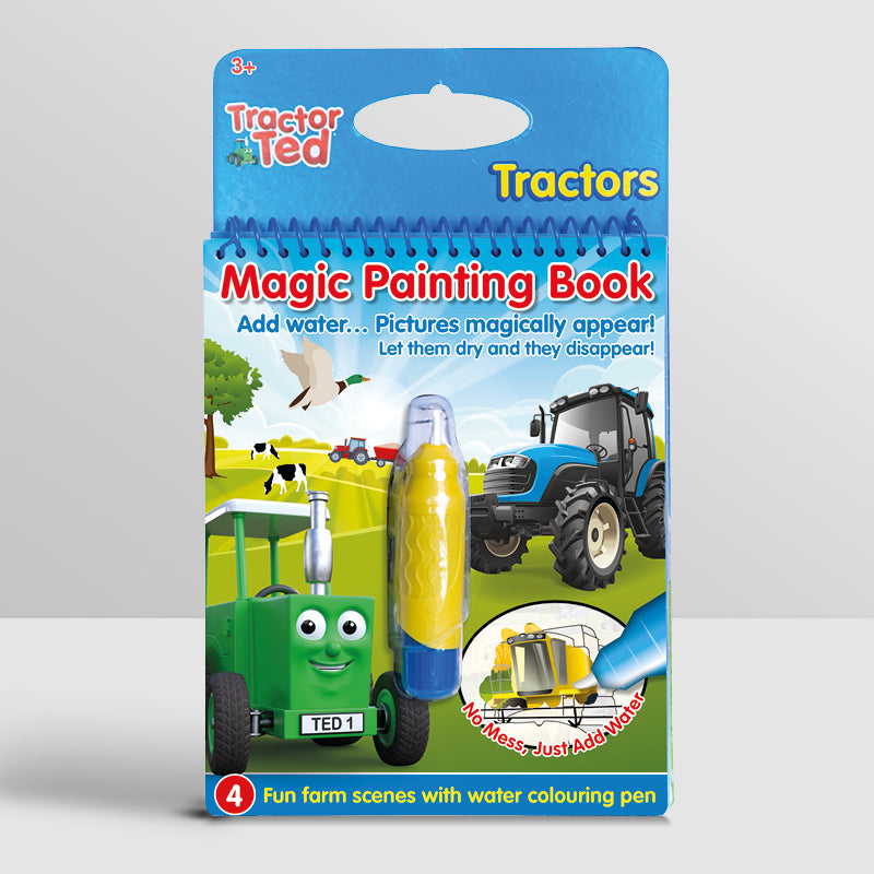 Tractors Magic Painting Book