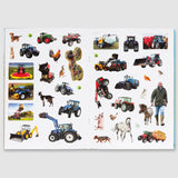 Tractors Sticker Book