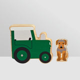 Tractor Ted Wooden Farm Play Blocks