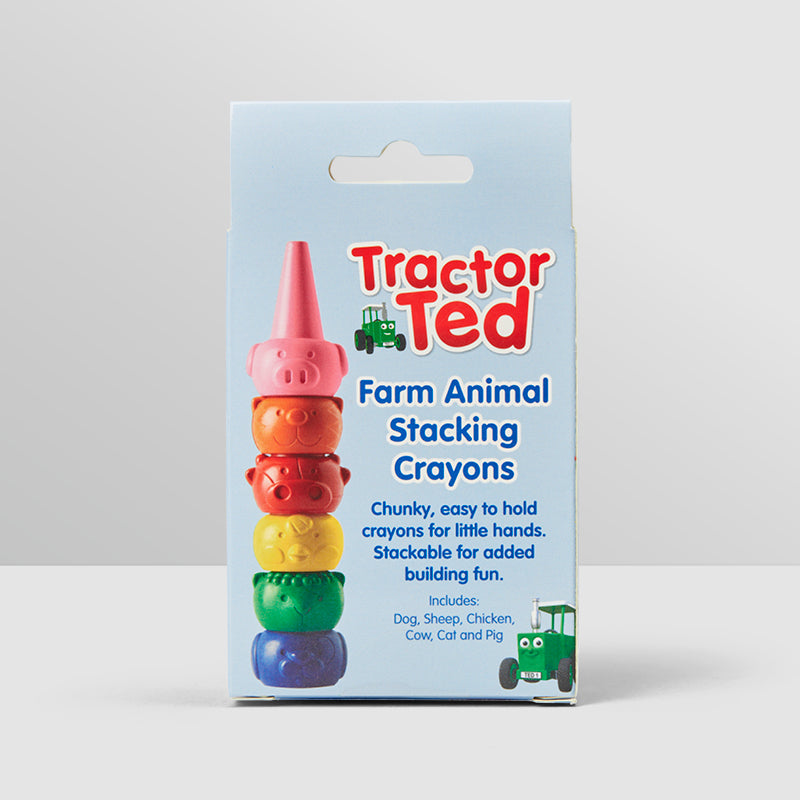 Tractor Ted Stacking Crayons