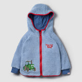 Hooded Borg Fleece Jacket