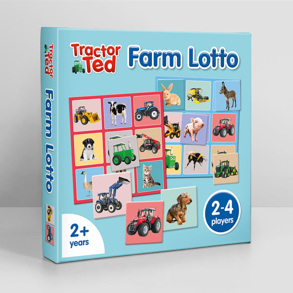 Tractor Ted Farm Lotto Board Game