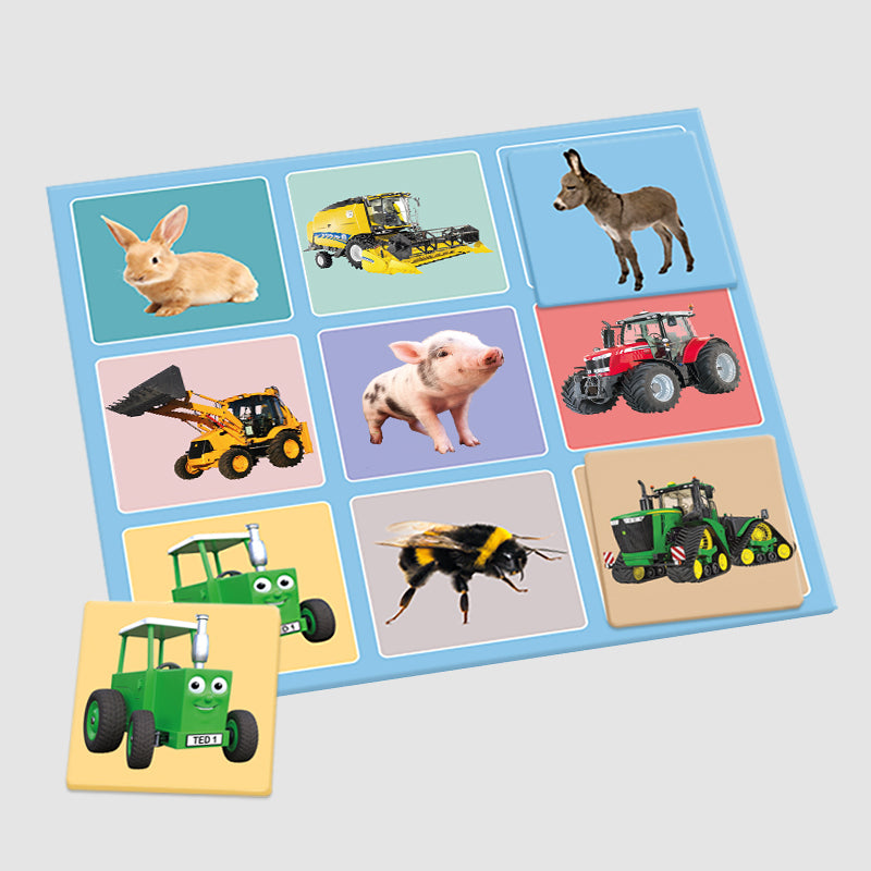 Tractor Ted Farm Lotto Board Game