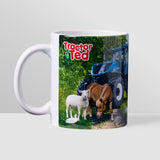 Tractor Ted Ceramic Mug