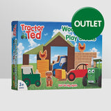 Tractor Ted Wooden Farm Play Blocks