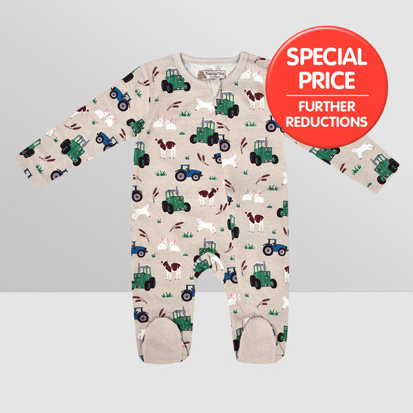 Tractor Ted Baby Sleepsuit