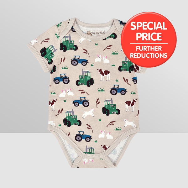 Tractor Ted Baby Vest