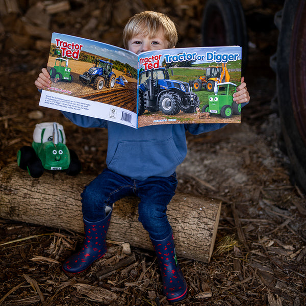 Tractor or Digger Storybook