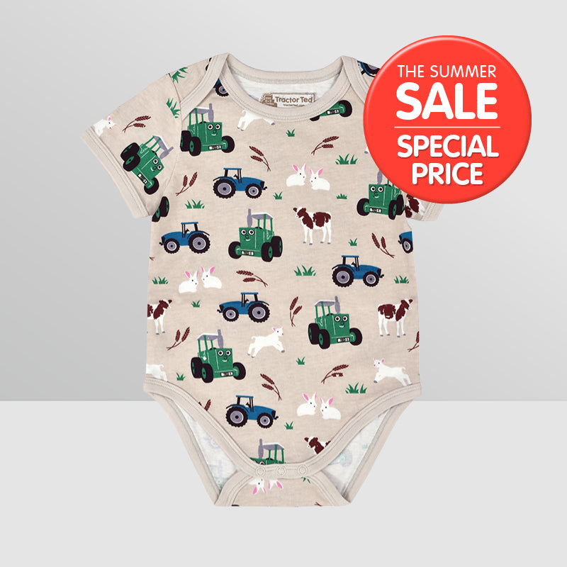 Tractor Ted Baby Vest