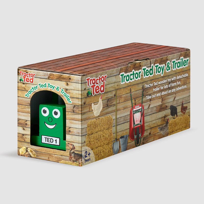 Tractor Ted Toy & Trailer