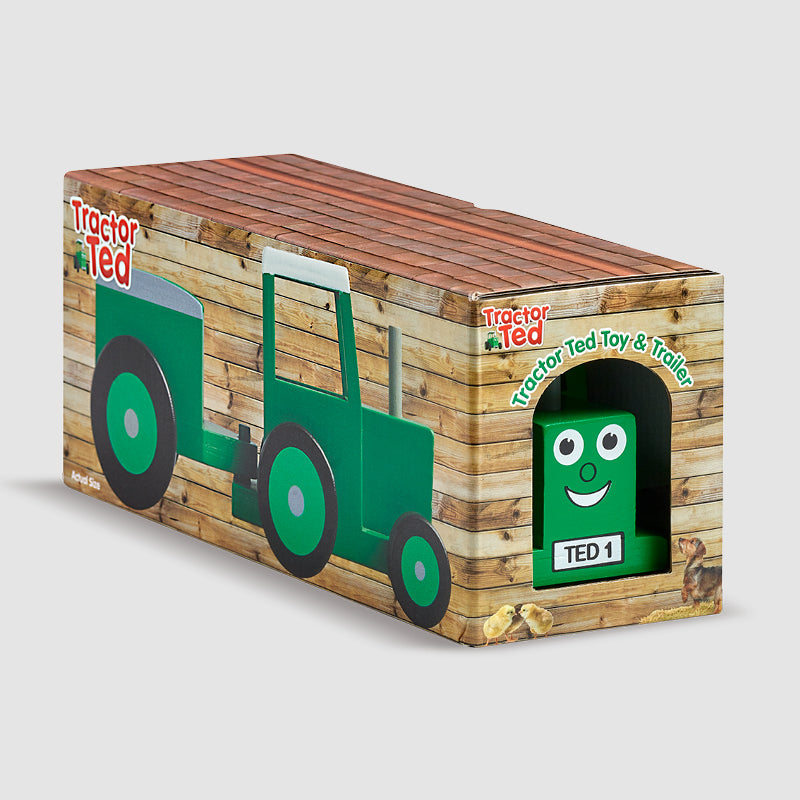 Tractor Ted Toy & Trailer