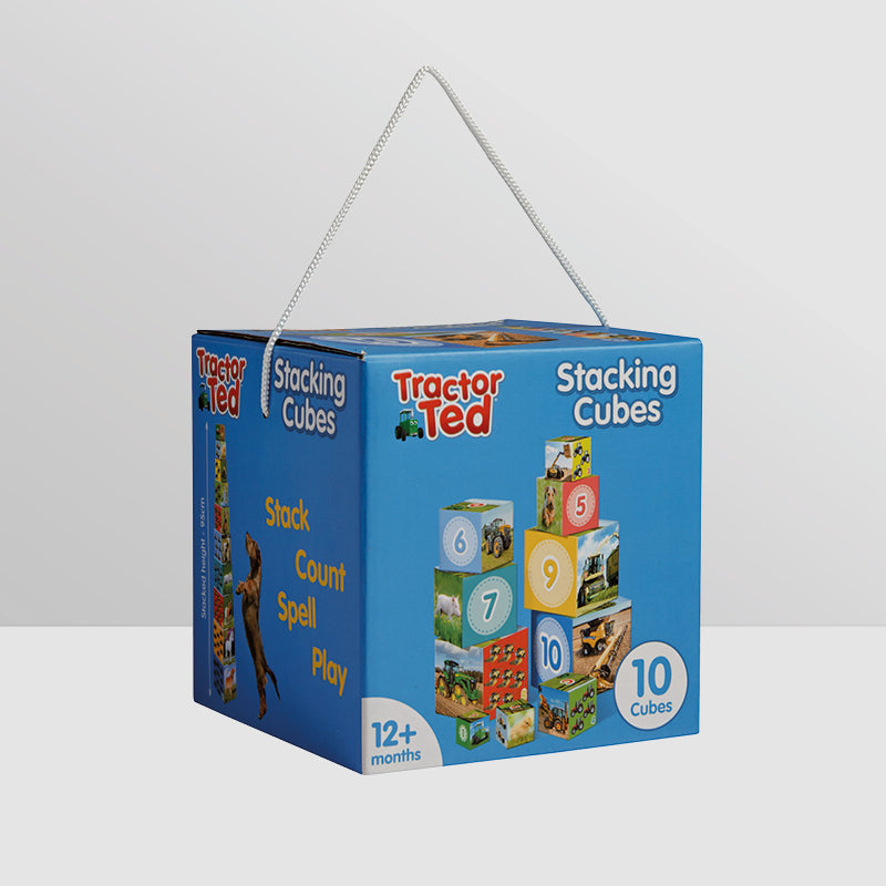 Tractor Ted Stacking Cubes