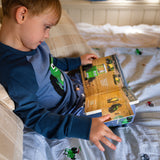 Down on the Farm Push-Pull-Slide Book