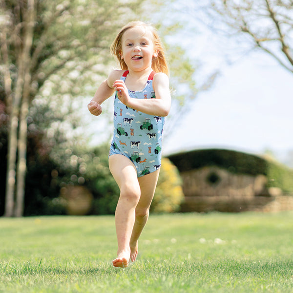 Tractor Ted Cloud Swimming Costume