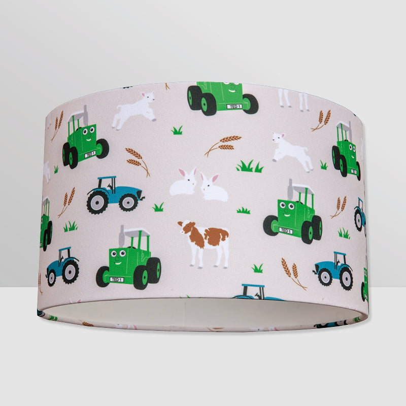 Tractor Ted Farmyard Ceiling Shade