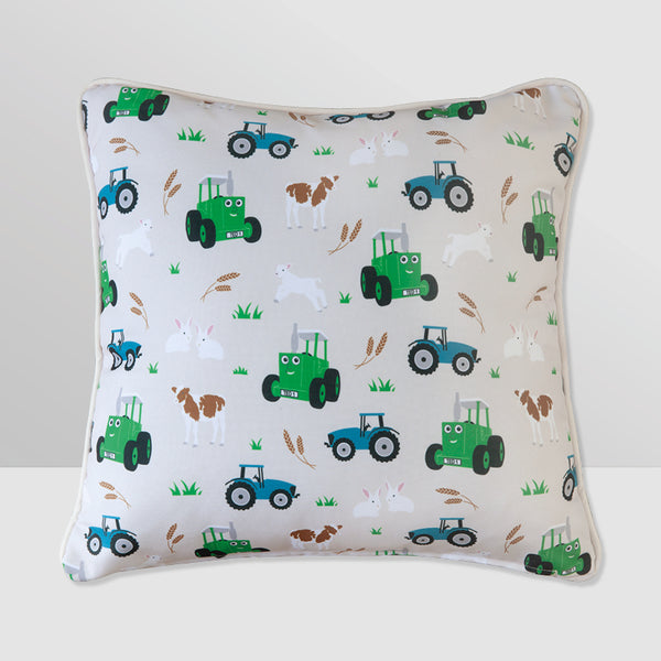 Tractor Ted Farmyard Cushion