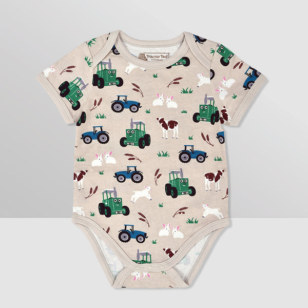 Tractor Ted Baby Vest