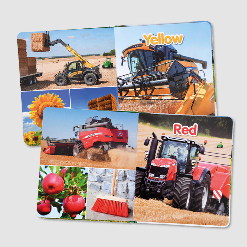 First Colours Board Book – Tractor Ted