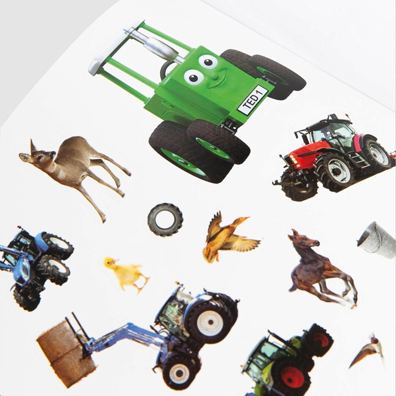 Tractors Sticker Book