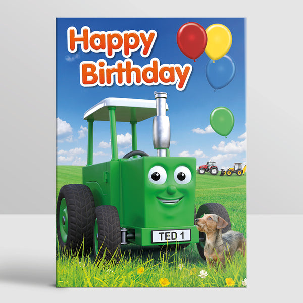 Tractor Ted Birthday Card