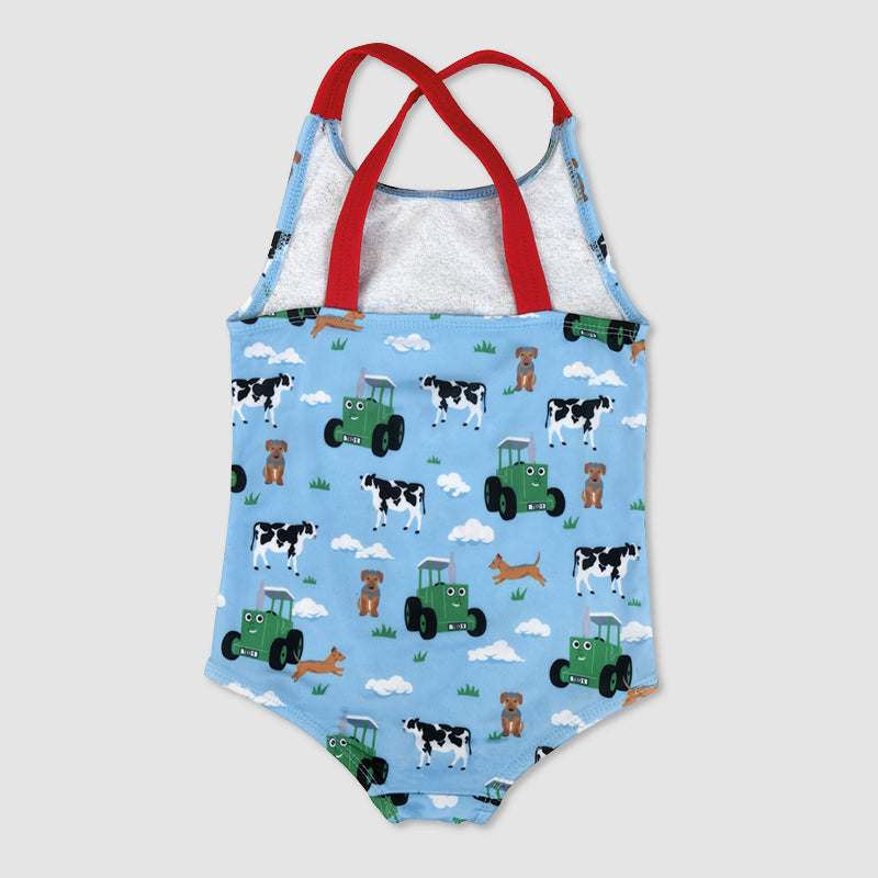 Tractor Ted Cloud Swimming Costume
