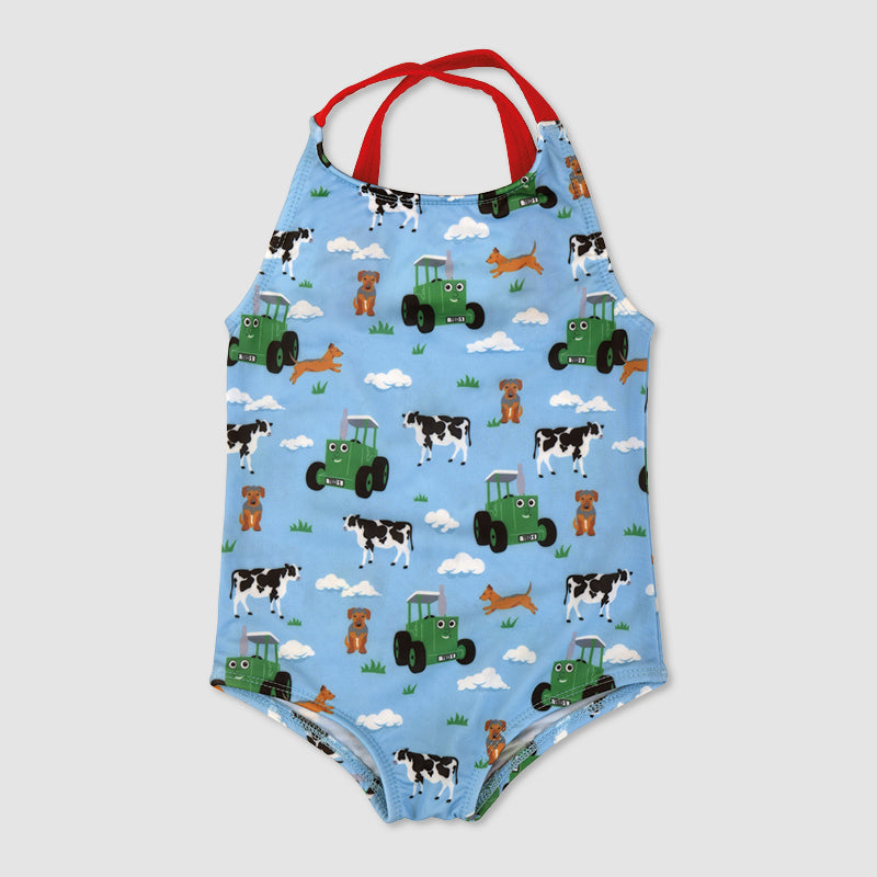 Tractor Ted Cloud Swimming Costume